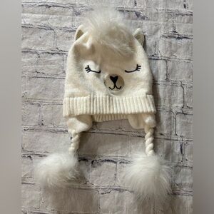 NY&B TOBY AGES 2-4 YEARS KITTY HAT WITH CHIN STRAPS